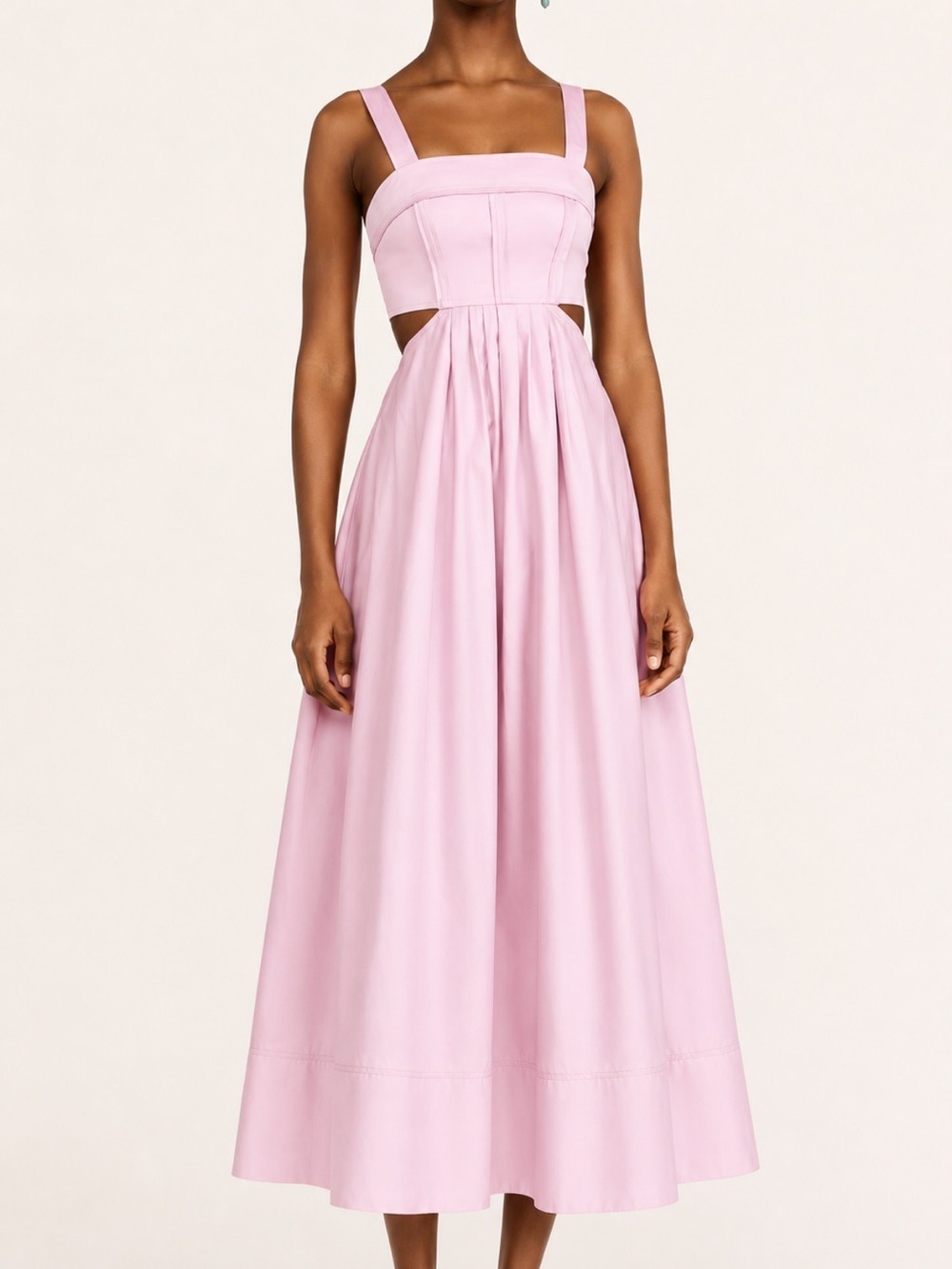 Aje Frequency Midi Dress
